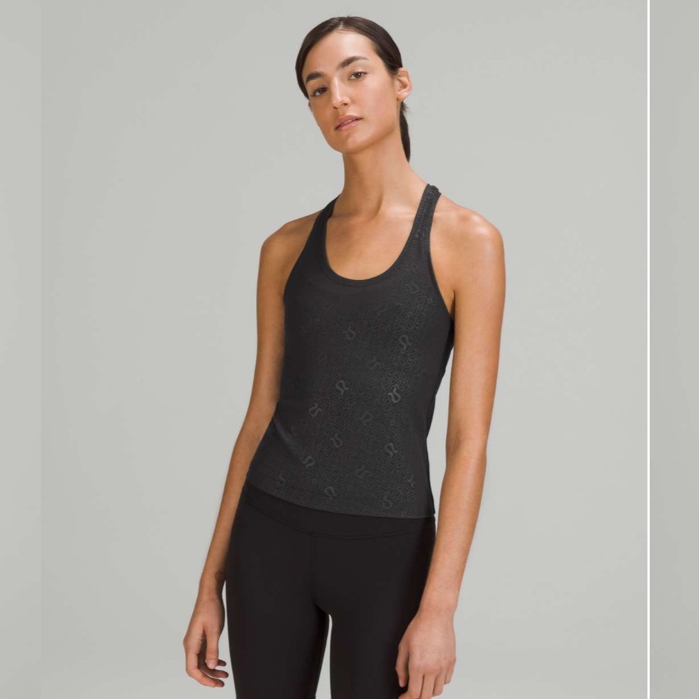 lululemon athletica Black Fitted Sleeveless Tank